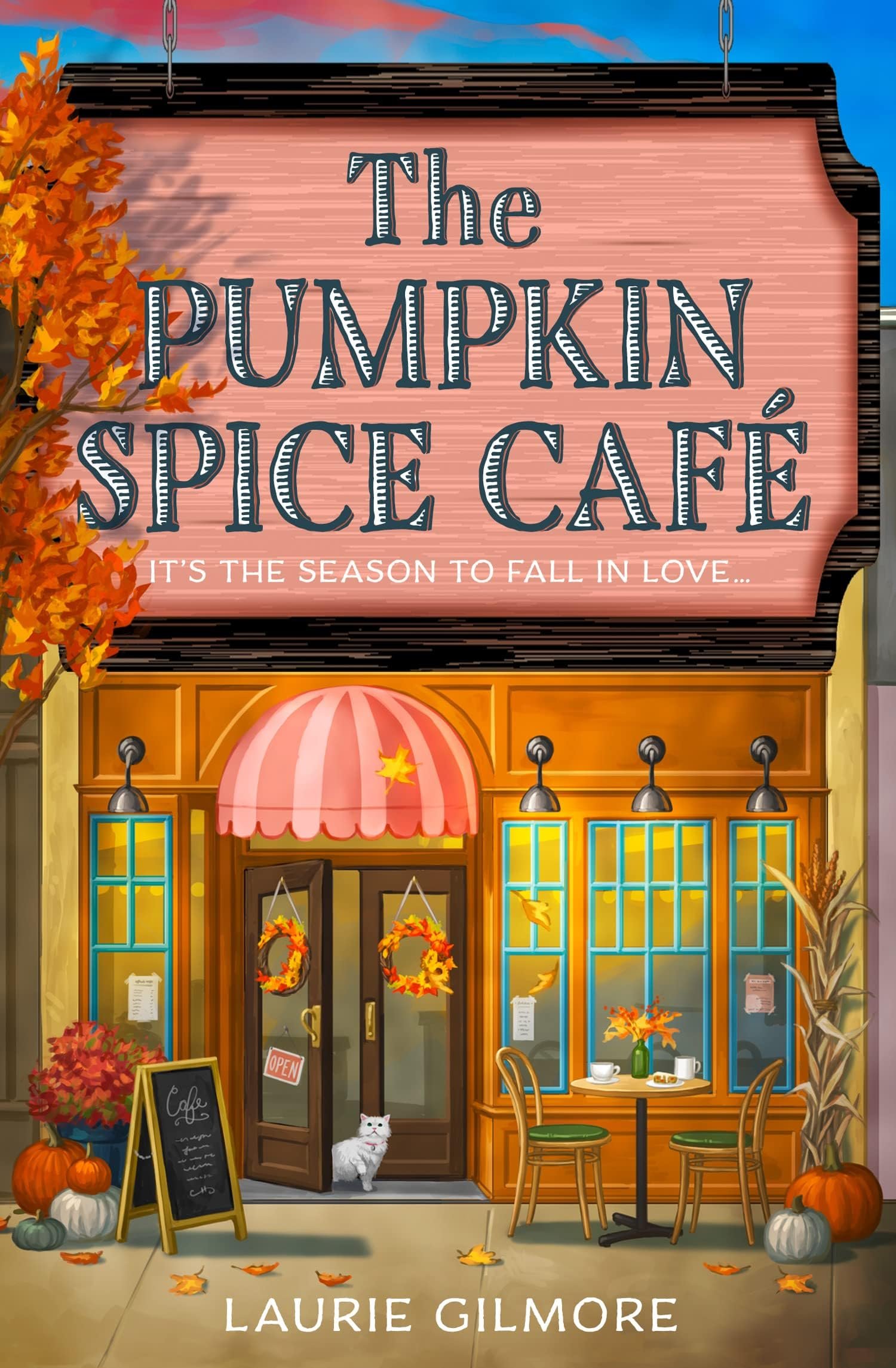 The Pumpkin Spice Café: TikTok Made Me Buy It (Dream Harbor, Book 1) Cover